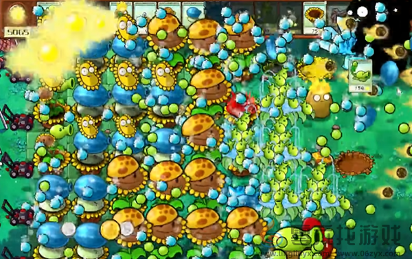 植物大战僵尸杂交版冒险第36关通关详细教程(图6) 植物大战僵尸杂交版冒险第36关通关详细教程(图6)