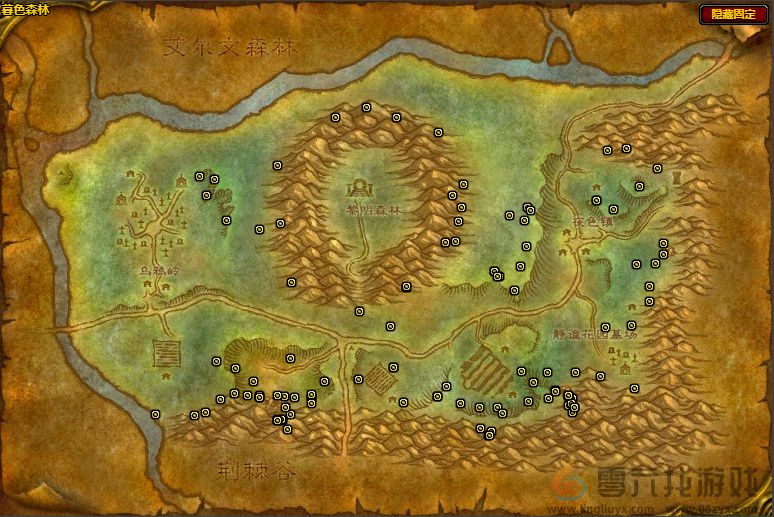 魔兽世界wlk银矿分布最多矿点地图位置介绍(图5) 魔兽世界wlk银矿分布最多矿点地图位置介绍(图5)