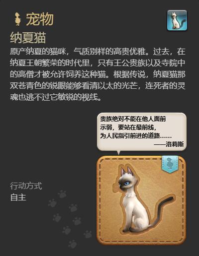 ff14纳夏猫宠物获得方法(图4) ff14纳夏猫宠物获得方法(图4)