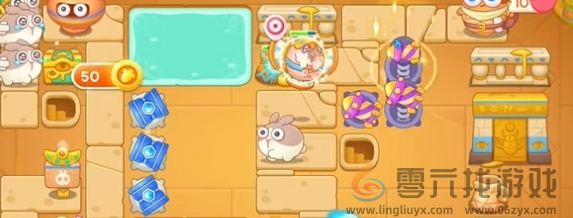 保卫萝卜4法老归来第23关通关攻略(图4) 保卫萝卜4法老归来第23关通关攻略(图4)