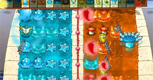 PVZ杂交版益智模式冰火两重天如何速通(图7) PVZ杂交版益智模式冰火两重天如何速通(图7)